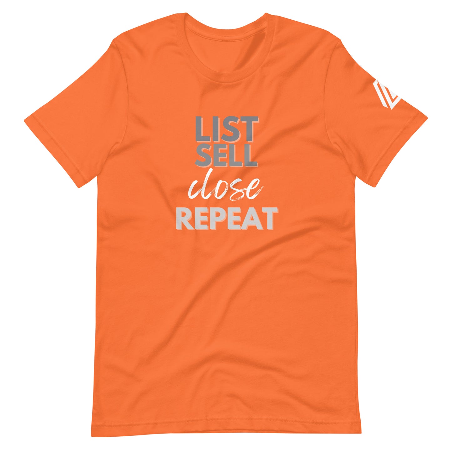 List Sell Close Unisex t-shirt