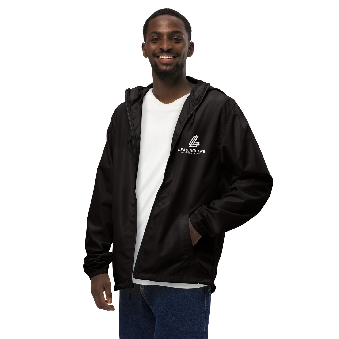 LeadingLane Unisex lightweight zip up windbreaker