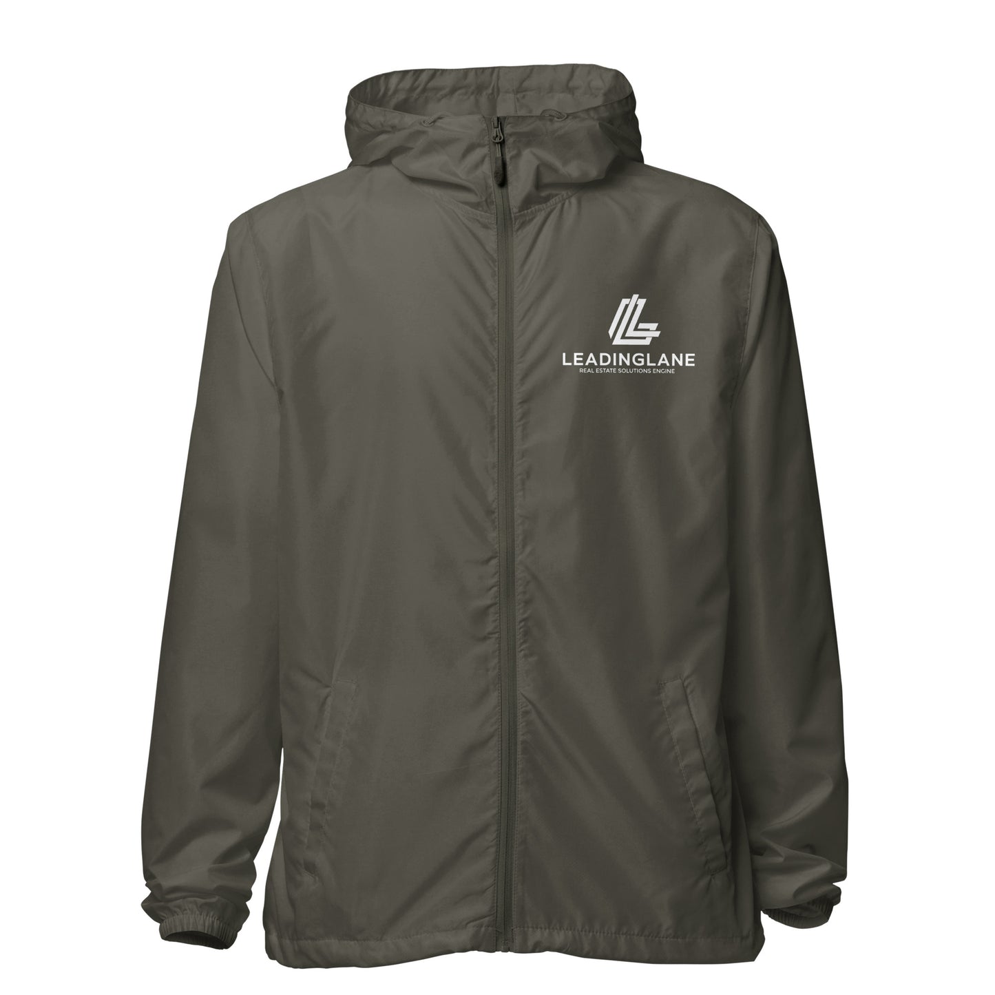 LeadingLane Unisex lightweight zip up windbreaker