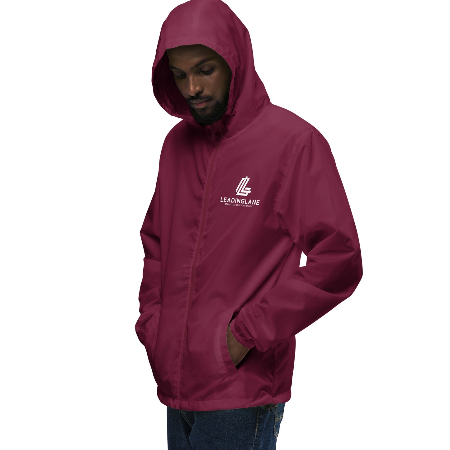 LeadingLane Unisex lightweight zip up windbreaker