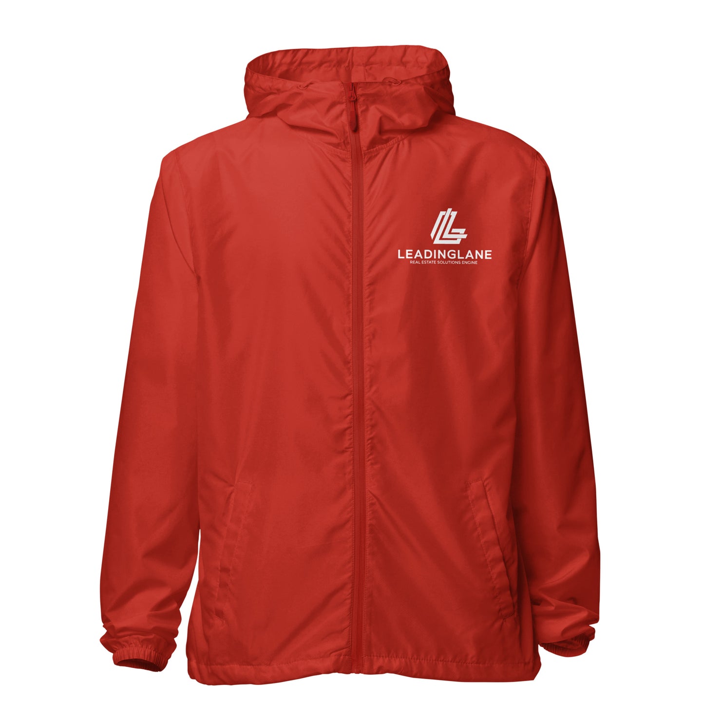 LeadingLane Unisex lightweight zip up windbreaker