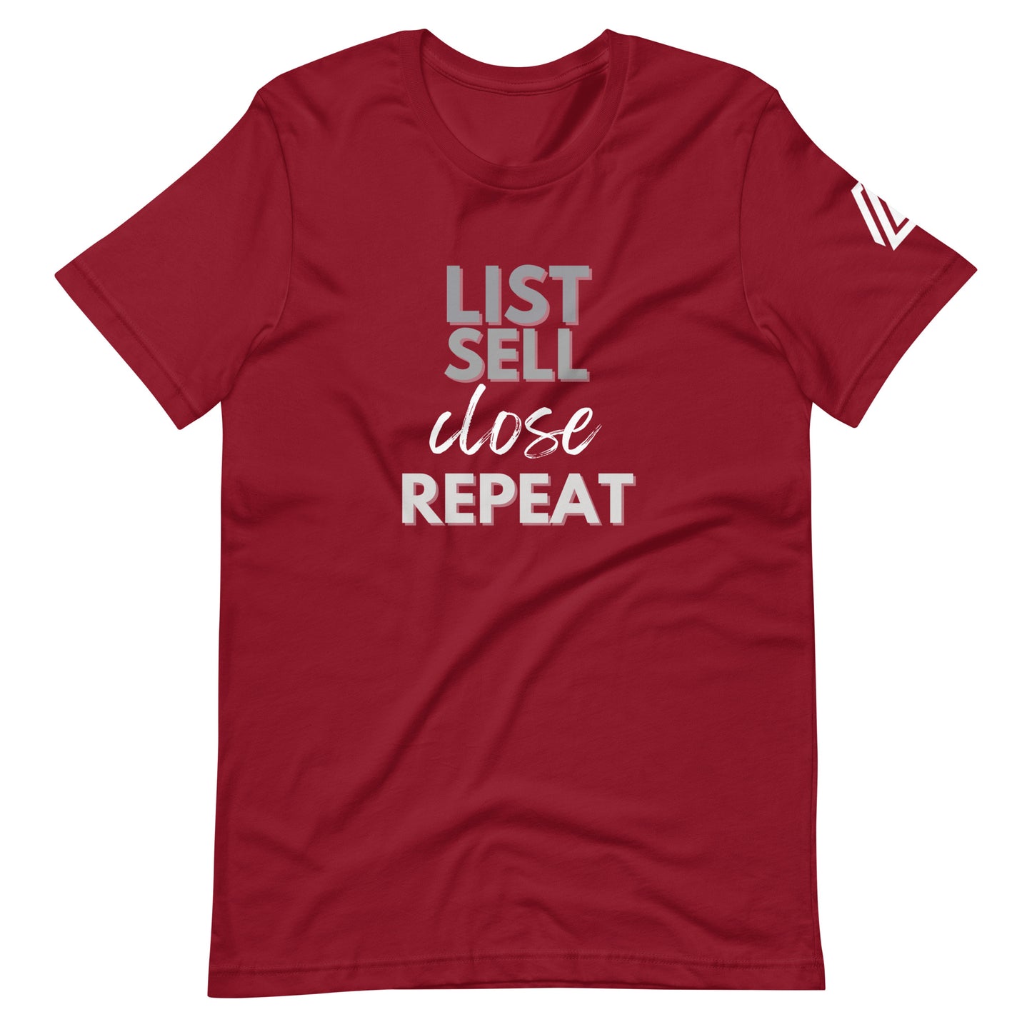 List Sell Close Unisex t-shirt