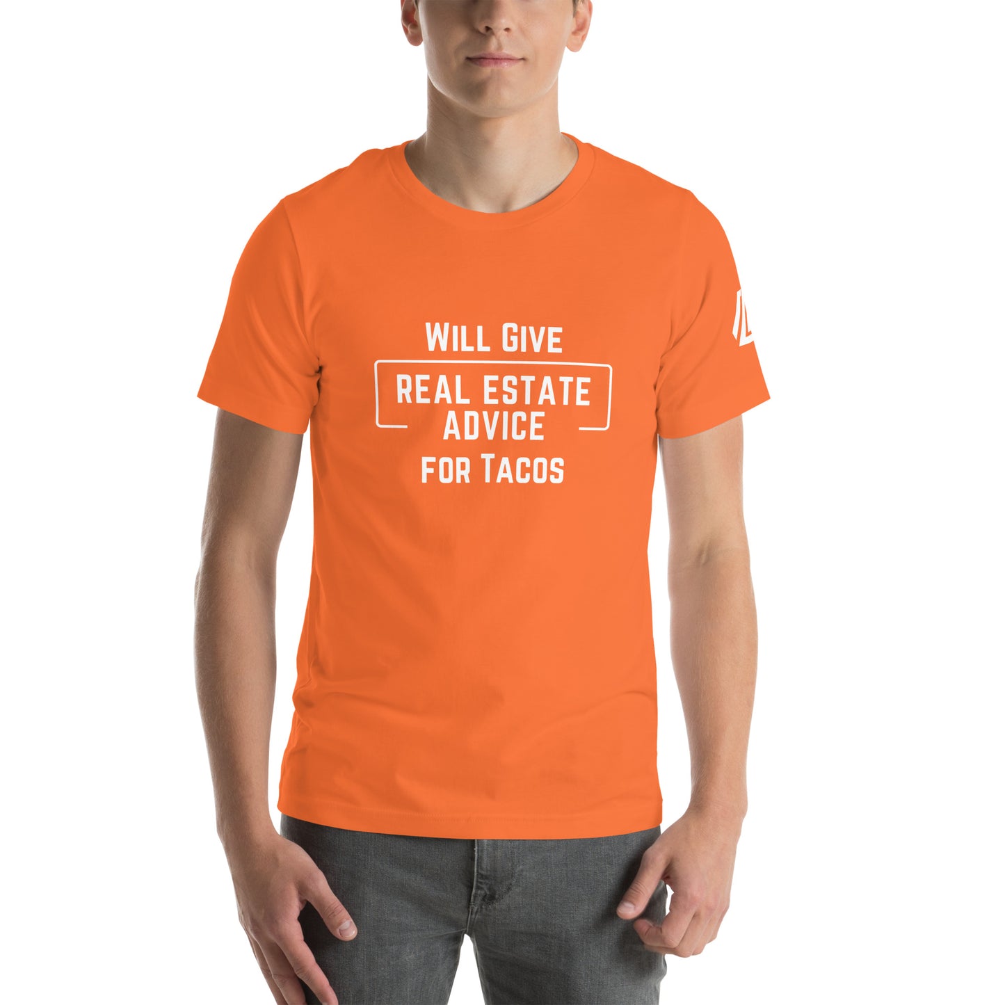 Real Estate Advice for Tacos Unisex t-shirt