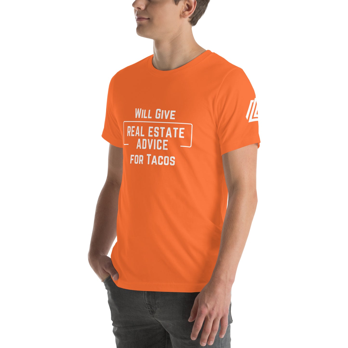 Real Estate Advice for Tacos Unisex t-shirt