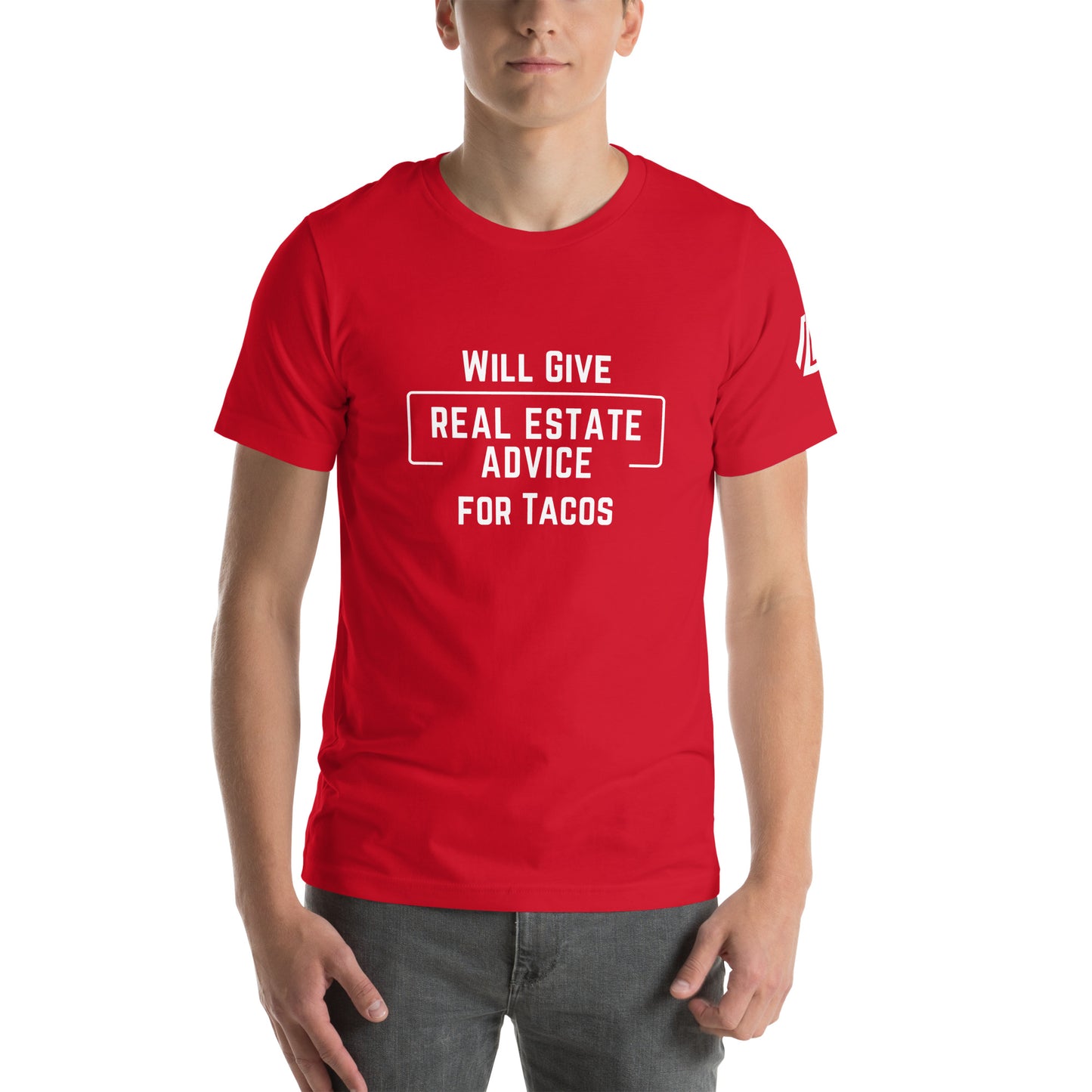 Real Estate Advice for Tacos Unisex t-shirt