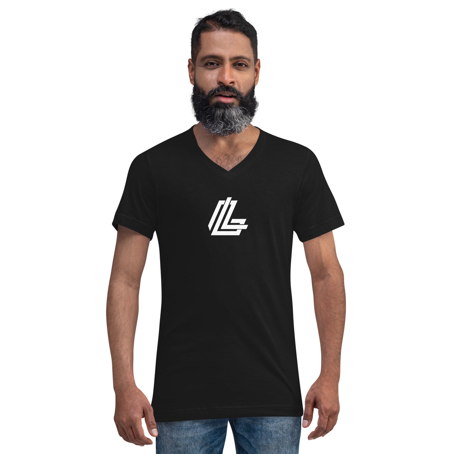 LeadingLane Unisex Short Sleeve V-Neck T-Shirt