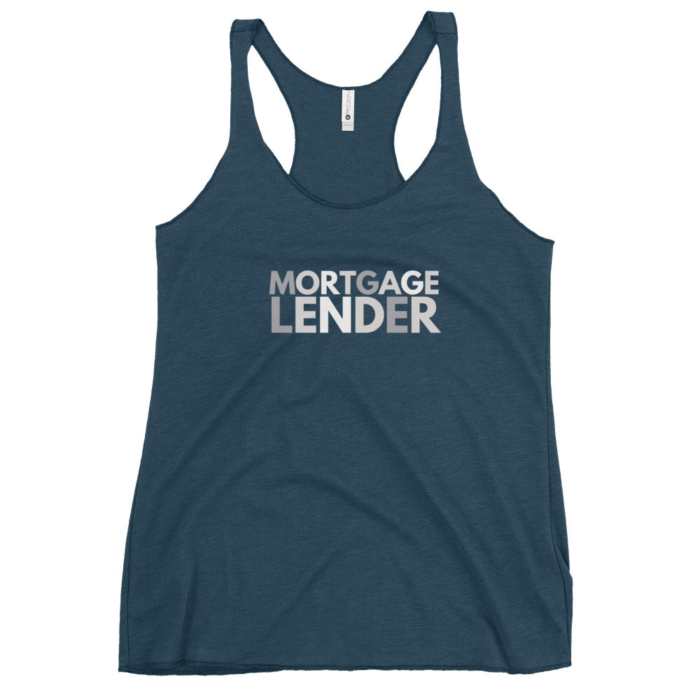 Mortgage Lender Women's Racerback Tank