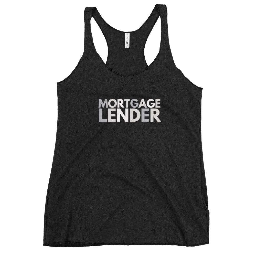 Mortgage Lender Women's Racerback Tank