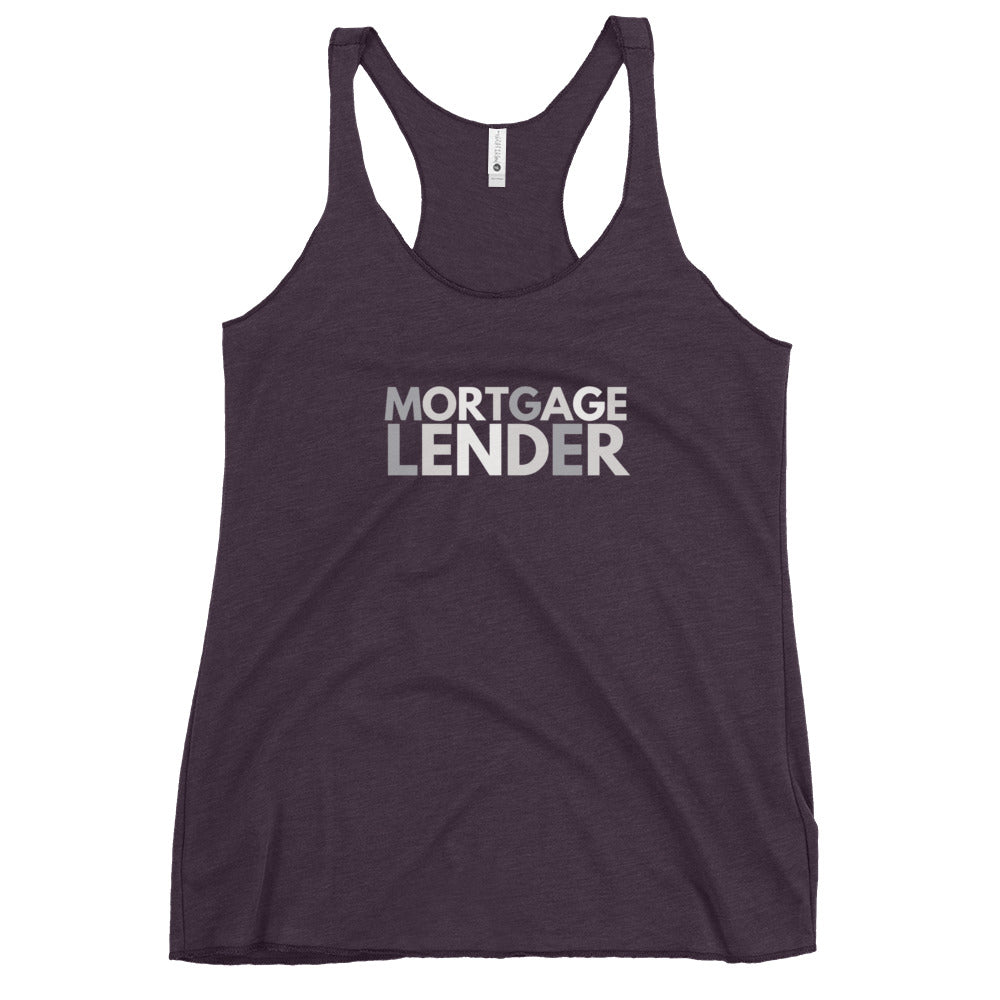 Mortgage Lender Women's Racerback Tank