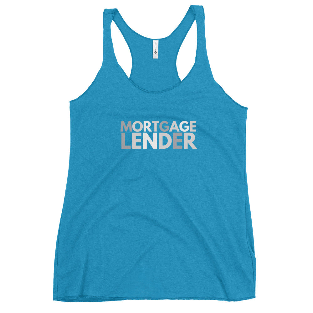 Mortgage Lender Women's Racerback Tank