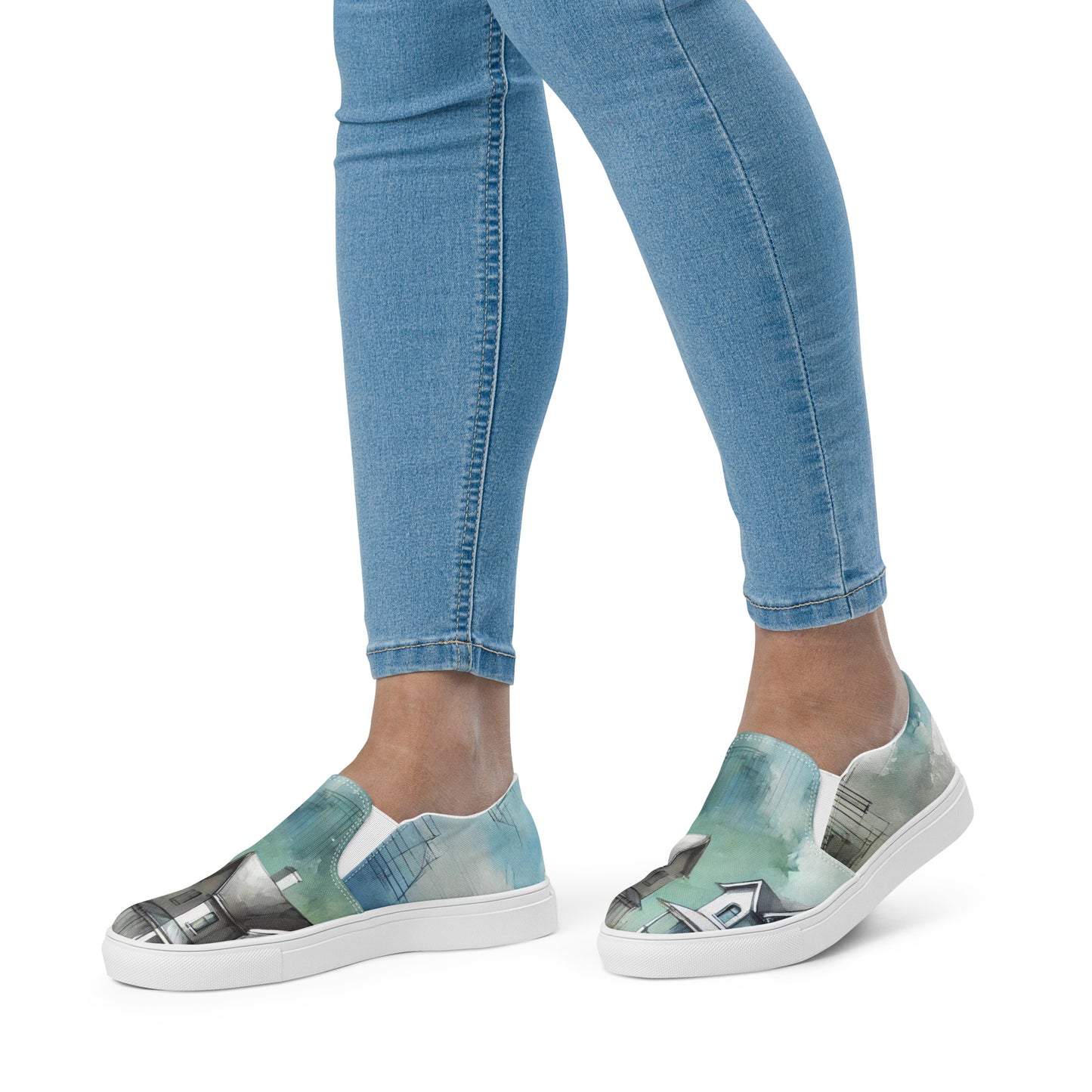 House Women’s slip-on canvas shoes