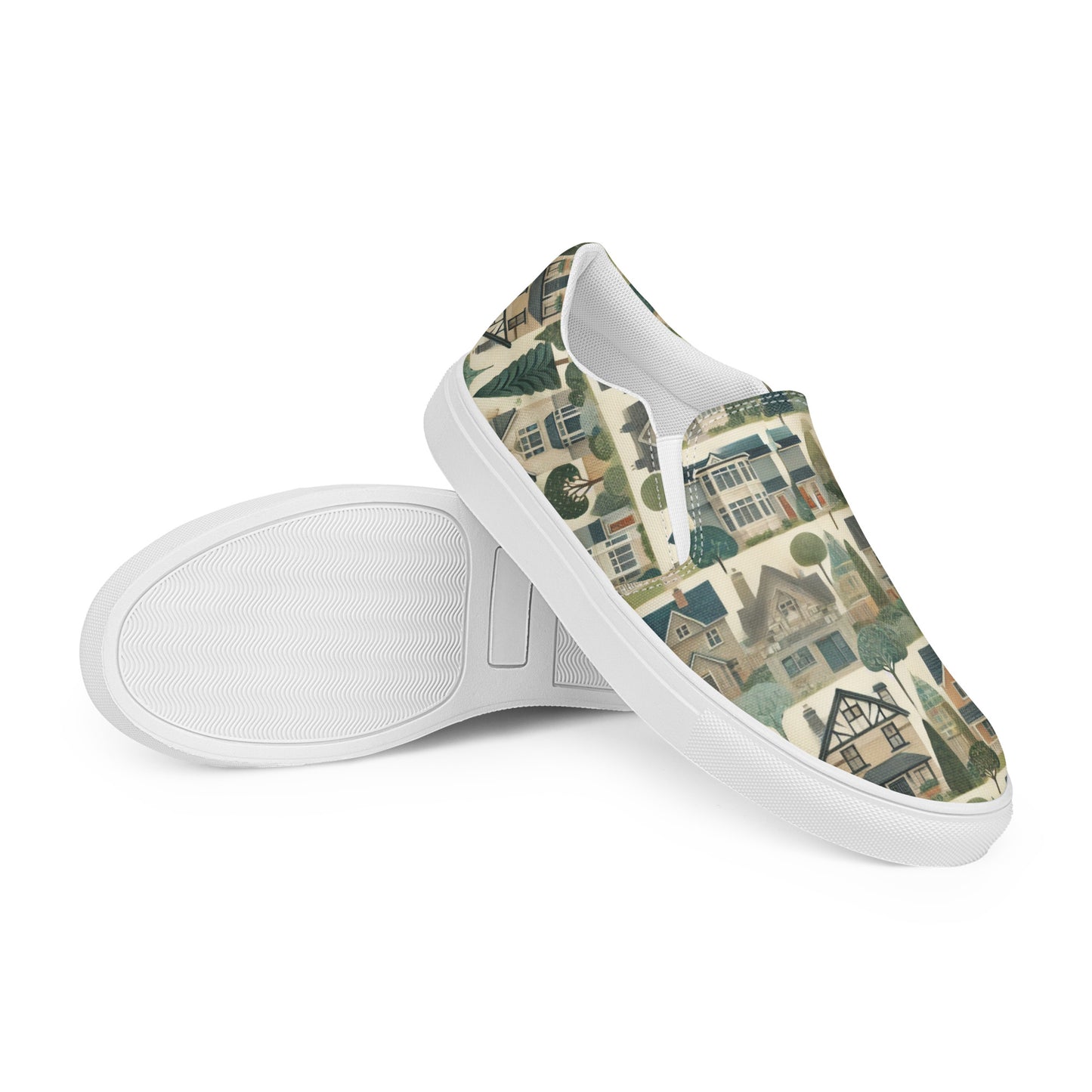 Neighborhood House Women’s slip-on canvas shoes